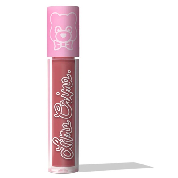 🌺5x$25- Lime Crime Plushies Soft Matte Liquid Lipstick in Milk Team - Picture 2 of 4